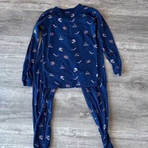 Petit Lem Navy Hockey Sleepwear